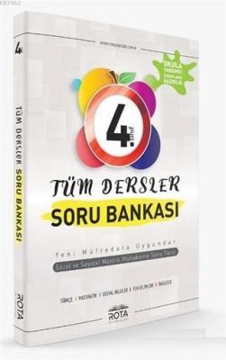 Rota Yayınları 4. Sınıf Tüm Dersler Soru Bankası RTY Rota Kolektif