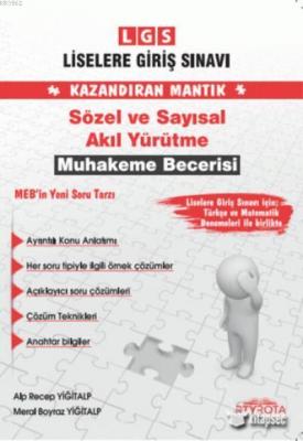 Rota Yayınları 8. Sınıf LGS Kazandıran Mantık Sözel ve Sayısal Akıl Yü