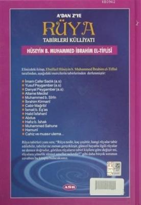 Rüya Tabirleri Külliyatı Hüseyin B. Muhammed İbrahim el-Tiflisi