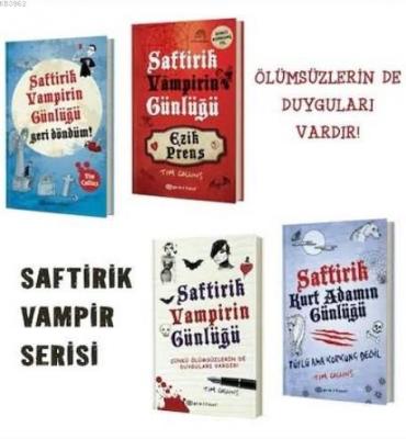 Saftirik Vampirin Günlüğü Seti (4 Kitap) Tim Collins