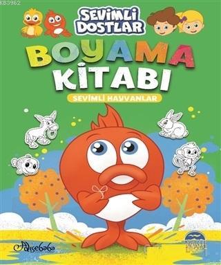 Sevimli Dostlar - Boyama Kitabı Özge Gökçek