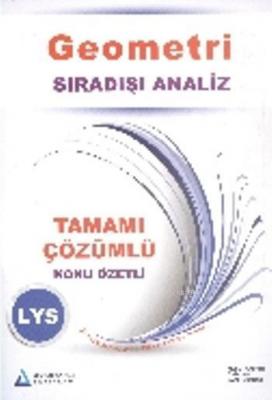 Sıradışı Analiz Yayınları AYT Geometri 2 Konu Özetli Tamamı Çözümlü Sı