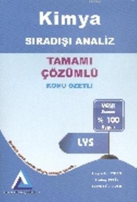 Sıradışı Analiz Yayınları AYT Kimya 2 Konu Özetli Tamamı Çözümlü Sırad