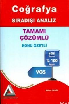 Sıradışı Analiz Yayınları TYT Coğrafya 1 Konu Özetli Tamamı Çözümlü Sı