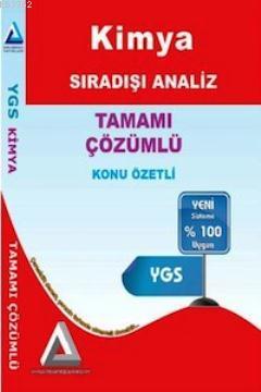 Sıradışı Analiz Yayınları TYT Kimya 1 Konu Özetli Tamamı Çözümlü Sırad