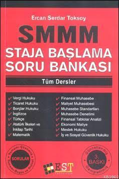 SMMM Staja Başlama Soru Bankası Ercan Serdar Toksoy