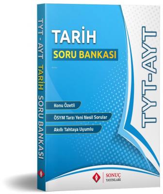 Sonuç Yayınları TYT AYT Tarih Soru Bankası Sonuç