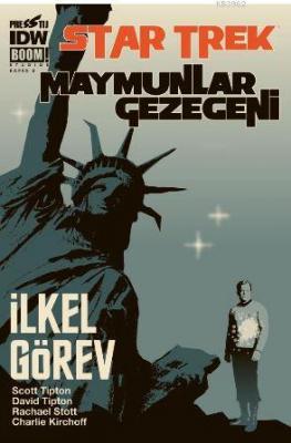 Star Trek Maymunlar Gezegeni - Kapak B Scott Tipton