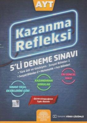 Tammat Yayınları AYT Kazanma Refleksi 5 li Deneme Sınavı Tammat Kolekt