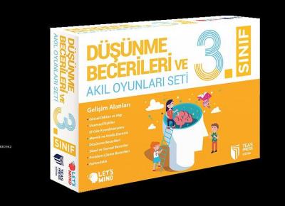 Teas Press Yayınları 3. Sınıf Düşünme Becerileri ve Akıl Oyunları Seti