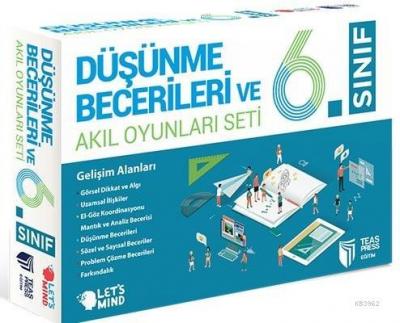 Teas Press Yayınları 6. Sınıf Düşünme Becerileri ve Akıl Oyunları Seti