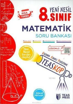 Teas Press Yayınları 8. Sınıf LGS Matematik TeasKop Yeni Nesil Soru Ba