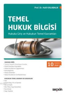 Temel Hukuk Bilgisi Halil Kalabalık