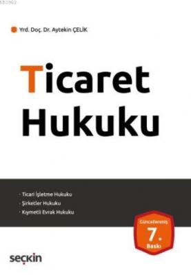 Ticaret Hukuku Aytekin Çelik