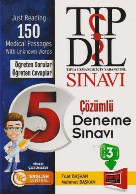 Tıp Dil Sınavı 5 Çözümlü Deneme Sınavı Mehmet Başkan