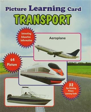 Transport Picture Learning Card Ciltli Kolektif