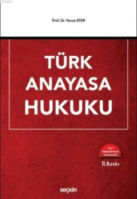 Türk Anayasa Hukuku Yavuz Atar