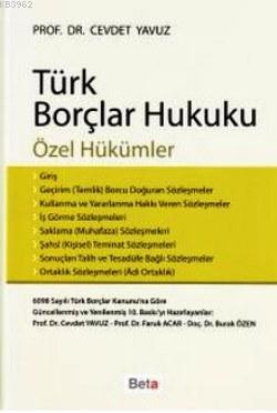 Türk Borçlar Hukuku Cevdet Yavuz