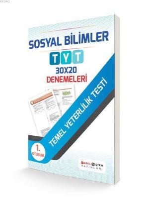 TYT 1. Oturum Sosyal Bilimler 30x20 Denemeleri Kolektif