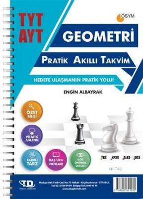 TYT - AYT Geometri Pratik Akıllı Takvim Engin Albayrak