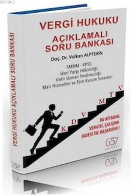 Vergi Hukuku Açıklamalı Soru Bankası Volkan Alptekin