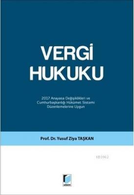 Vergi Hukuku Yusuf Ziya Taşkan