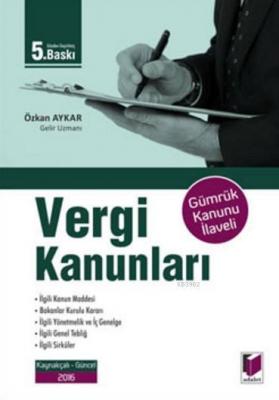 Vergi Kanunları Özkan Aykar