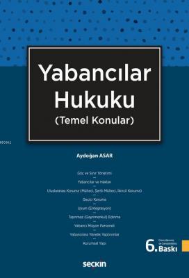 Yabancılar Hukuku Aydoğan Asar