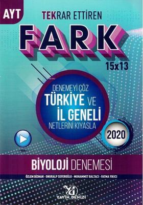 Yayın Denizi Yayınları AYT Biyoloji Fark Tekrar Ettiren 15 x 13 Deneme