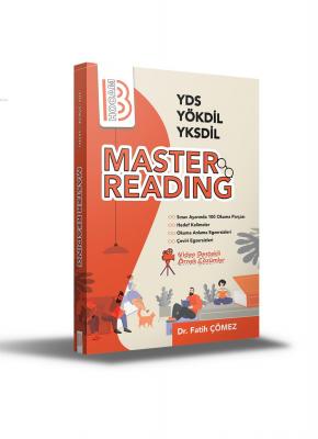 YDS - YÖKDİL - YKSDİL Master Reading Benim Hocam Yayınları Fatih Çömez