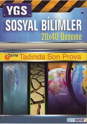 YGS Sosyal Bilimler 20x40 Deneme Kolektif