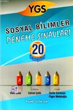 YGS Sosyal Bilimler Deneme Sınavları 20 Deneme Zarife Sakarya