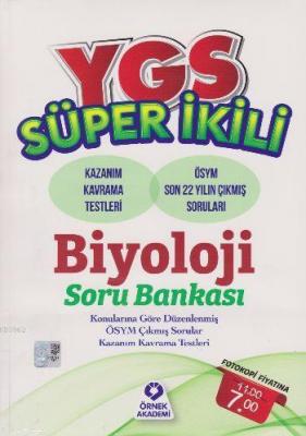 YGS Süper İkili Biyoloji Soru Bankası Kolektif