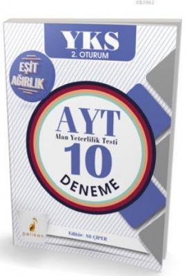 YKS 2. Oturum AYT 10 Deneme Eşit Ağırlık Öğrencileri için Ali Çiper