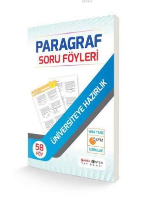 YKS Paragraf Soru Föyleri (58 Föy) Kolektif