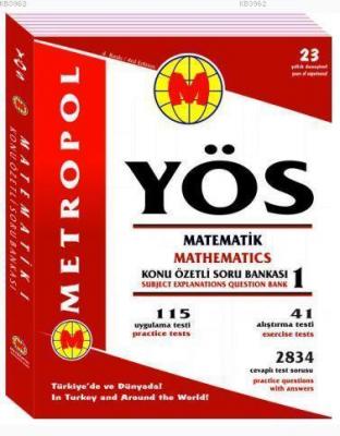 YÖS Matematik 1 Konu Özetli Soru Bankası