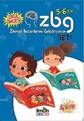 Zihinsel Becerilerimi Geliştiriyorum Seti 5-6 Yaş (4 Kitap Takım) Kole